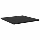 vidaXL Polcos könyvespolc 4 pcs Fekete 40 x 40 x 1,5 cm Faanyag