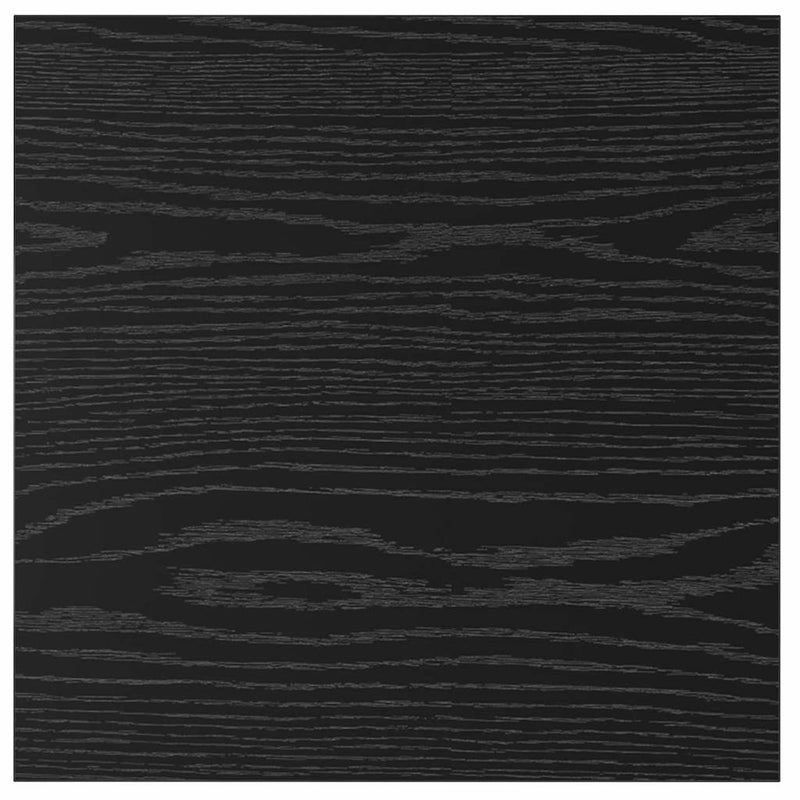 vidaXL Polcos könyvespolc 4 pcs Fekete 40 x 40 x 1,5 cm Faanyag