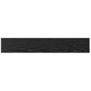 vidaXL Polcos könyvespolc 4 pcs Fekete 60 x 10 x 1,5 cm Faanyag