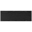 vidaXL Polcos könyvespolc 4 pcs Fekete 60 x 20 x 1,5 cm Faanyag