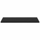 vidaXL Polcos könyvespolc 4 pcs Fekete 60 x 30 x 1,5 cm Faanyag