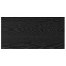 vidaXL Polcos könyvespolc 4 pcs Fekete 60 x 30 x 1,5 cm Faanyag