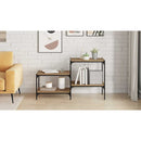 vidaXL Polcos könyvespolc 4 pcs Barna 60 x 40 x 1,5 cm Faanyag
