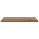vidaXL Polcos könyvespolc 4 pcs Barna 60 x 40 x 1,5 cm Faanyag