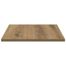 vidaXL Polcos könyvespolc 4 pcs Barna 60 x 40 x 1,5 cm Faanyag