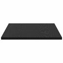 vidaXL Polcos könyvespolc 4 pcs Fekete 60 x 40 x 1,5 cm Faanyag
