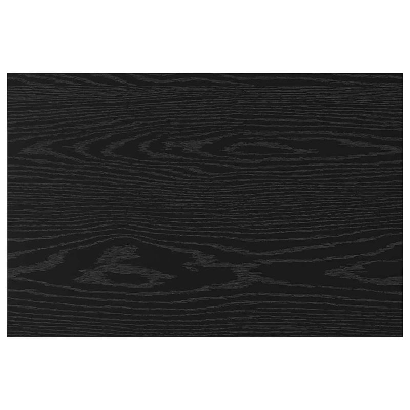 vidaXL Polcos könyvespolc 4 pcs Fekete 60 x 40 x 1,5 cm Faanyag