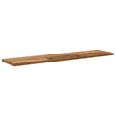 vidaXL Polcos könyvespolc 4 pcs Barna 80 x 20 x 1,5 cm Faanyag