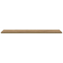 vidaXL Polcos könyvespolc 4 pcs Barna 80 x 20 x 1,5 cm Faanyag