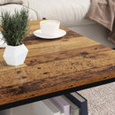 vidaXL Polcos könyvespolc 4 pcs Barna 80 x 40 x 1,5 cm Faanyag