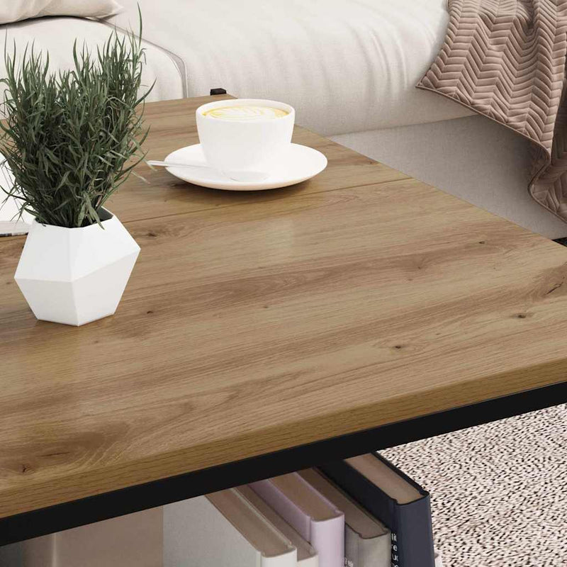 vidaXL Polcos könyvespolc 4 pcs Barna 80 x 40 x 1,5 cm Faanyag