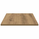 vidaXL Polcos könyvespolc 4 pcs Barna 80 x 40 x 1,5 cm Faanyag