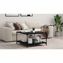 vidaXL Polcos könyvespolc 4 pcs Fekete 80 x 40 x 1,5 cm Faanyag