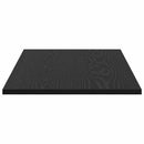 vidaXL Polcos könyvespolc 4 pcs Fekete 80 x 40 x 1,5 cm Faanyag