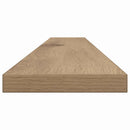 vidaXL Polcos könyvespolc 4 pcs Barna 100 x 10 x 1,5 cm Faanyag