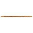 vidaXL Polcos könyvespolc 4 pcs Barna 100 x 20 x 1,5 cm Faanyag