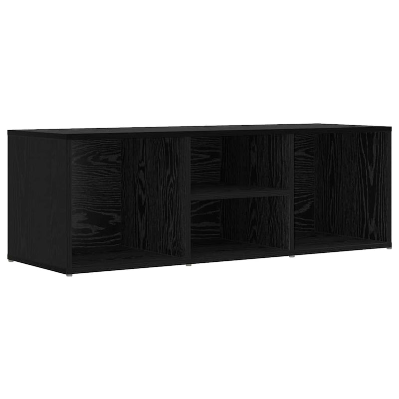 vidaXL Cipő tárolópad polcokkal Musta tammi 102 x 35 x 35 cm Faanyag