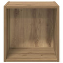 vidaXL Fali Szekrény polcokkal Artisan tölgy 37 x 37 x 37 cm Faanyag