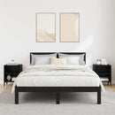 vidaXL Éjjeliszekrény 2 pcs Fekete tölgy 40 x 30 x 50 cm Faanyag