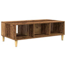 vidaXL Dohányzóasztal Öreg fa 102 x 55 x 35 cm Faanyag