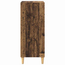 vidaXL Széf Régi fa 57 x 35 x 89.5 cm Faanyag