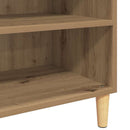 vidaXL Széf Artisan tölgy 57 x 35 x 89.5 cm Faanyag