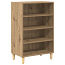vidaXL Széf Artisan tölgy 57 x 35 x 89.5 cm Faanyag