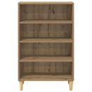 vidaXL Széf kézműves tölgy 57 x 35 x 89.5 cm Faanyag