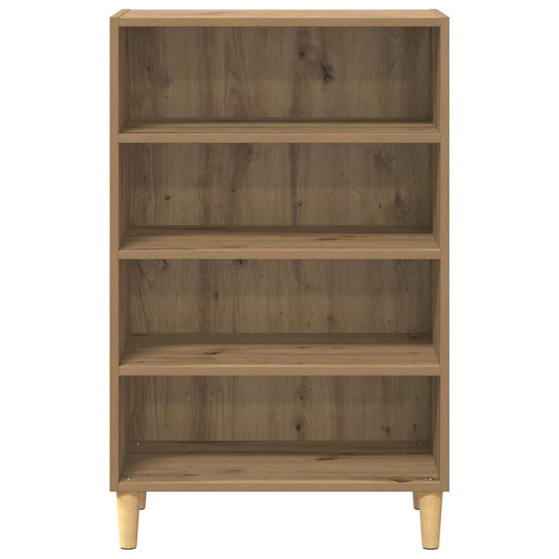 vidaXL Széf kézműves tölgy 57 x 35 x 89.5 cm Faanyag