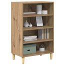 vidaXL Széf Artisan tölgy 57 x 35 x 89.5 cm Faanyag