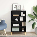 vidaXL Széf Musta tammi 57 x 35 x 89.5 cm Faanyag