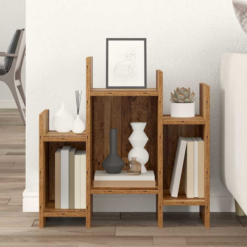 vidaXL Oldalsó szekrény Régi fa 60 x 26 x 60 cm Faanyag