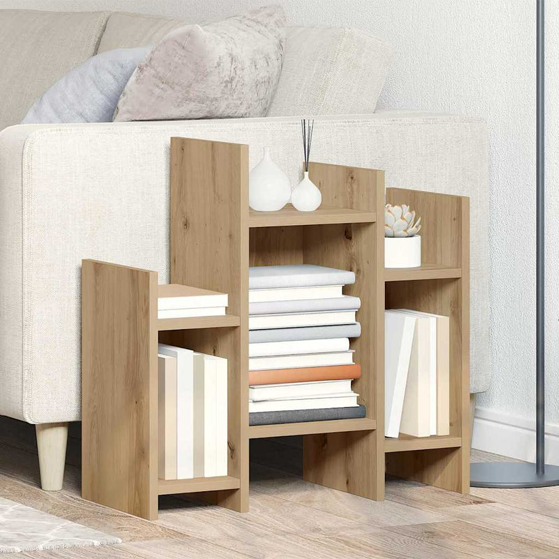 vidaXL Oldalsó szekrény kézműves tölgy 60 x 26 x 60 cm Faanyag