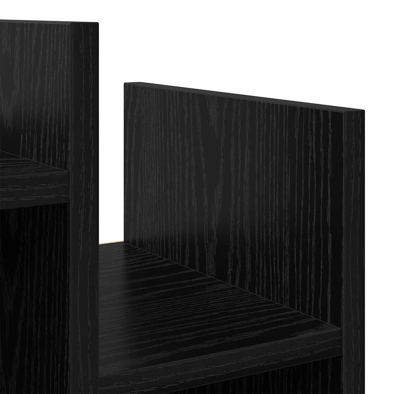 vidaXL Oldalsó szekrény Musta tammi 60 x 26 x 60 cm Faanyag