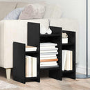 vidaXL Oldalsó szekrény Musta tammi 60 x 26 x 60 cm Faanyag