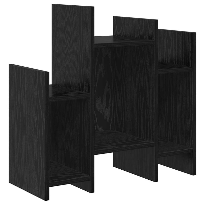 vidaXL Oldalsó szekrény Musta tammi 60 x 26 x 60 cm Faanyag