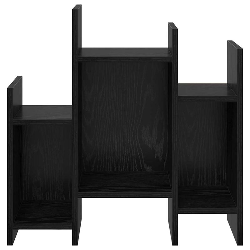 vidaXL Oldalsó szekrény Musta tammi 60 x 26 x 60 cm Faanyag