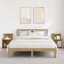 vidaXL Éjjeliszekrény 2 db Artisan tölgy 40 x 35 x 60 cm Szerelt Fa