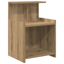 vidaXL Éjjeliszekrény 2 db Artisan tölgy 40 x 35 x 60 cm Szerelt Fa
