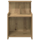 vidaXL Éjjeliszekrény 2 db Artisan tölgy 40 x 35 x 60 cm Szerelt Fa