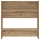 vidaXL Cipőszekrény 2 db 60 x 18 x 60 cm Faanyag Artisan tölgy