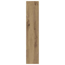 vidaXL Cipőszekrény 2 db 60 x 18 x 90 cm Szerelt Fa Kézműves Tölgy