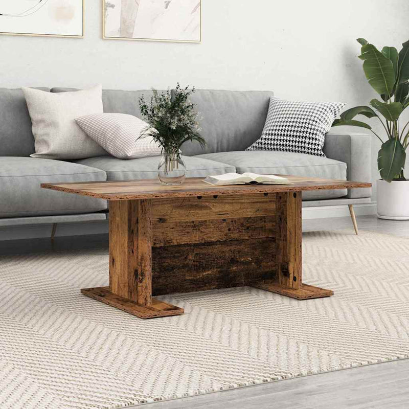 vidaXL Dohányzóasztal Régi fa 103.5 x 60 x 40 cm Faanyag