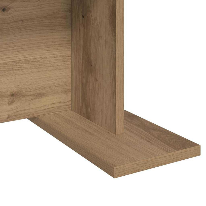 vidaXL Dohányzóasztal kézműves tölgy 103.5 x 60 x 40 cm Faanyag