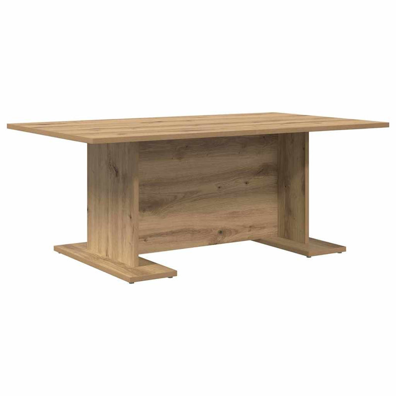 vidaXL Dohányzóasztal kézműves tölgy 103.5 x 60 x 40 cm Faanyag