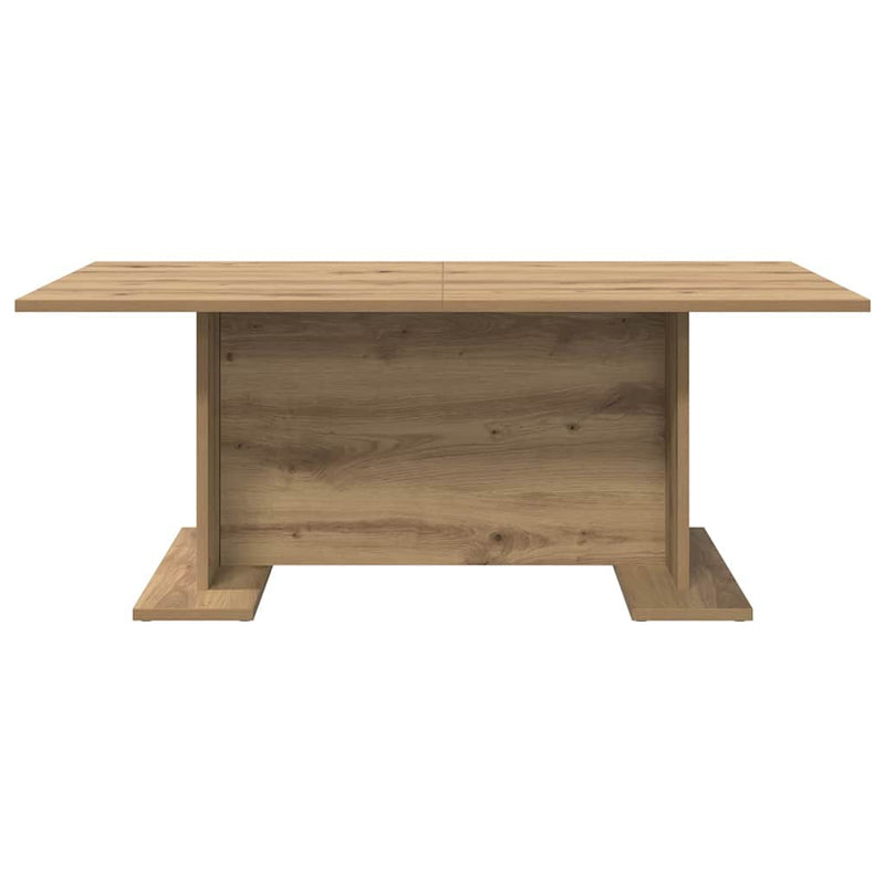 vidaXL Dohányzóasztal kézműves tölgy 103.5 x 60 x 40 cm Faanyag