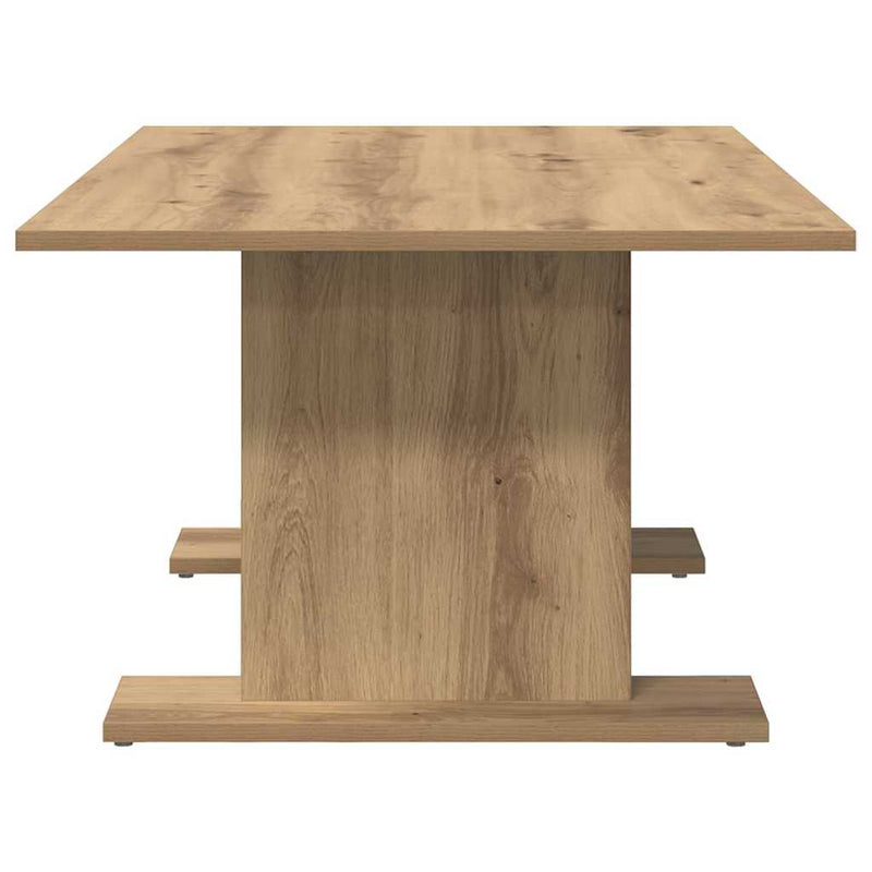 vidaXL Dohányzóasztal kézműves tölgy 103.5 x 60 x 40 cm Faanyag