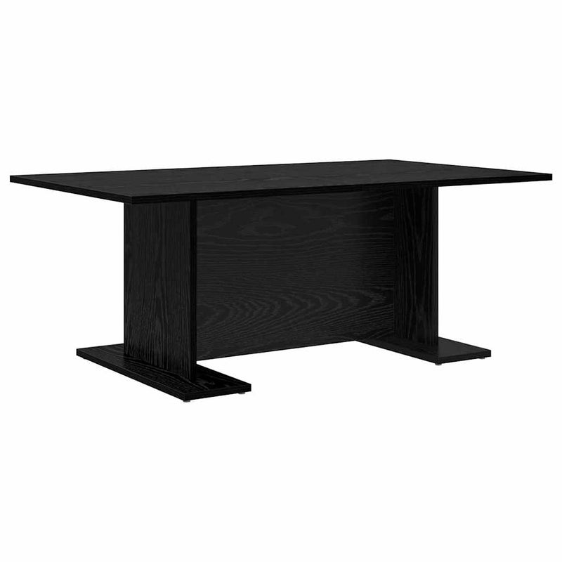 vidaXL Dohányzóasztal Musta tammi 103.5 x 60 x 40 cm Faanyag
