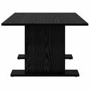 vidaXL Dohányzóasztal Musta tammi 103.5 x 60 x 40 cm Faanyag