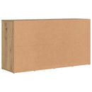 vidaXL Cipőpad 103 x 30 x 54,5 cm Szerelt Fa Kézműves Tölgy